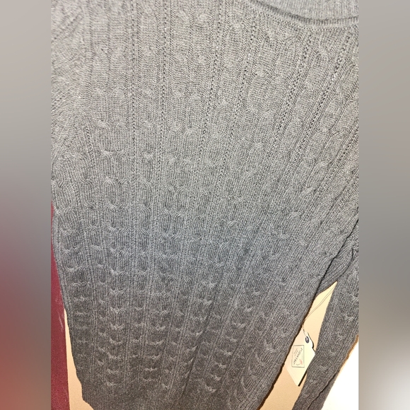 NEW Charcoal Heather St John’s Bay Turtleneck Sweater sz LT - Picture 3 of 4